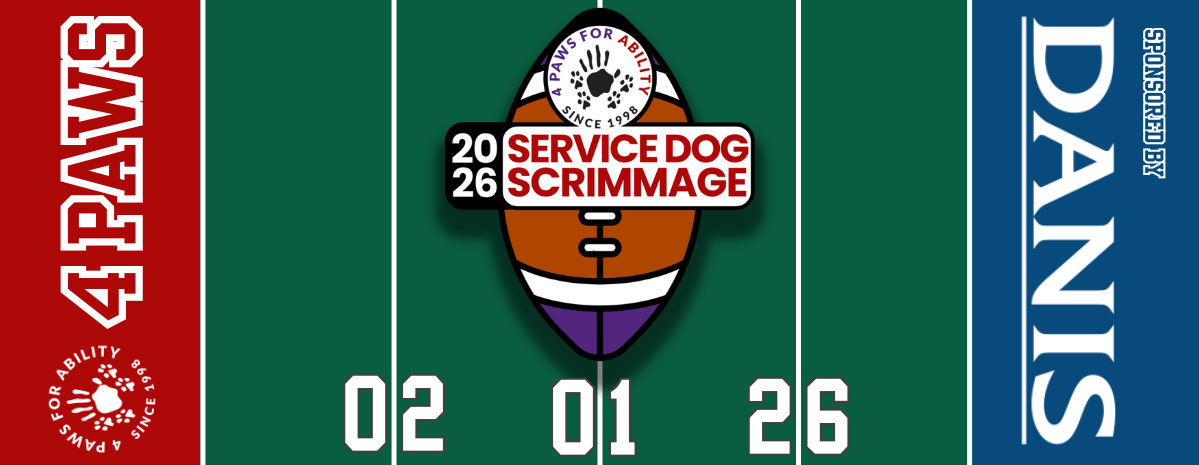 2026 4 Paws for Ability Service Dog Scrimmage